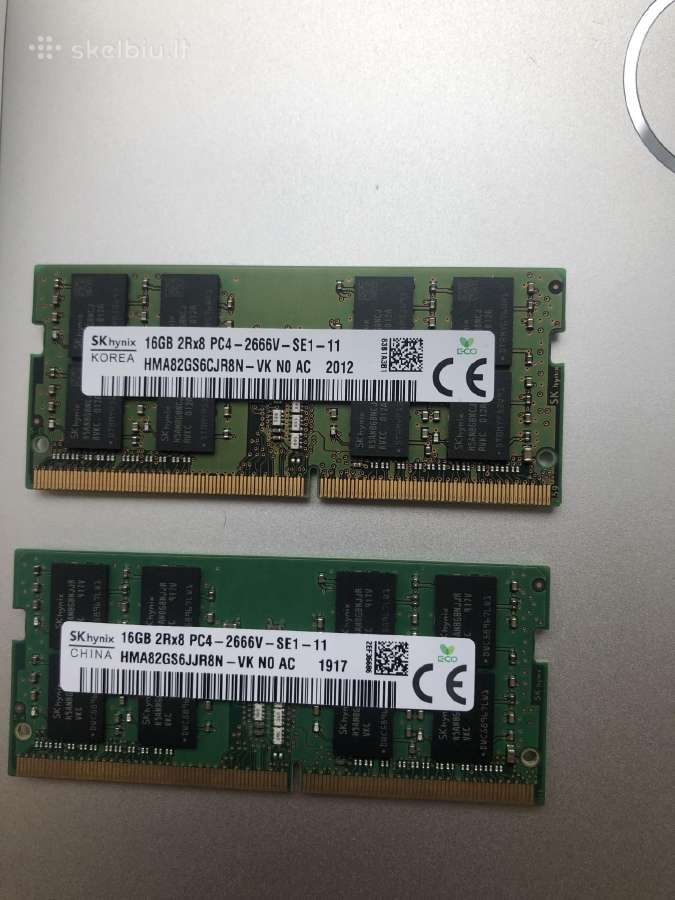 16gb +16gb =32gb Ddr4 RAM - nuotraukos Nr. 4