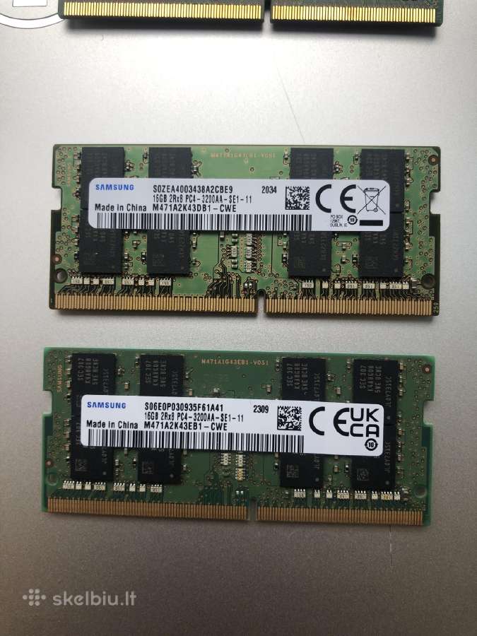16gb +16gb =32gb Ddr4 RAM - nuotraukos Nr. 5