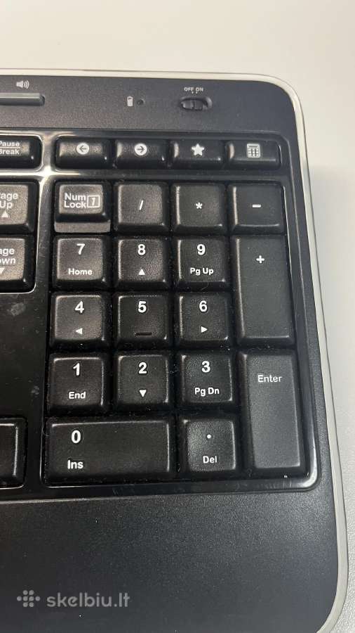 Logitech Klaviatūra ir pelė - nuotraukos Nr. 5