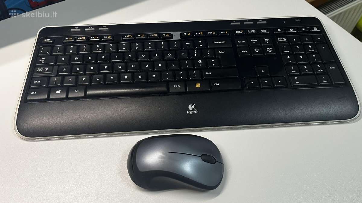 Logitech Klaviatūra ir pelė - nuotraukos Nr. 9