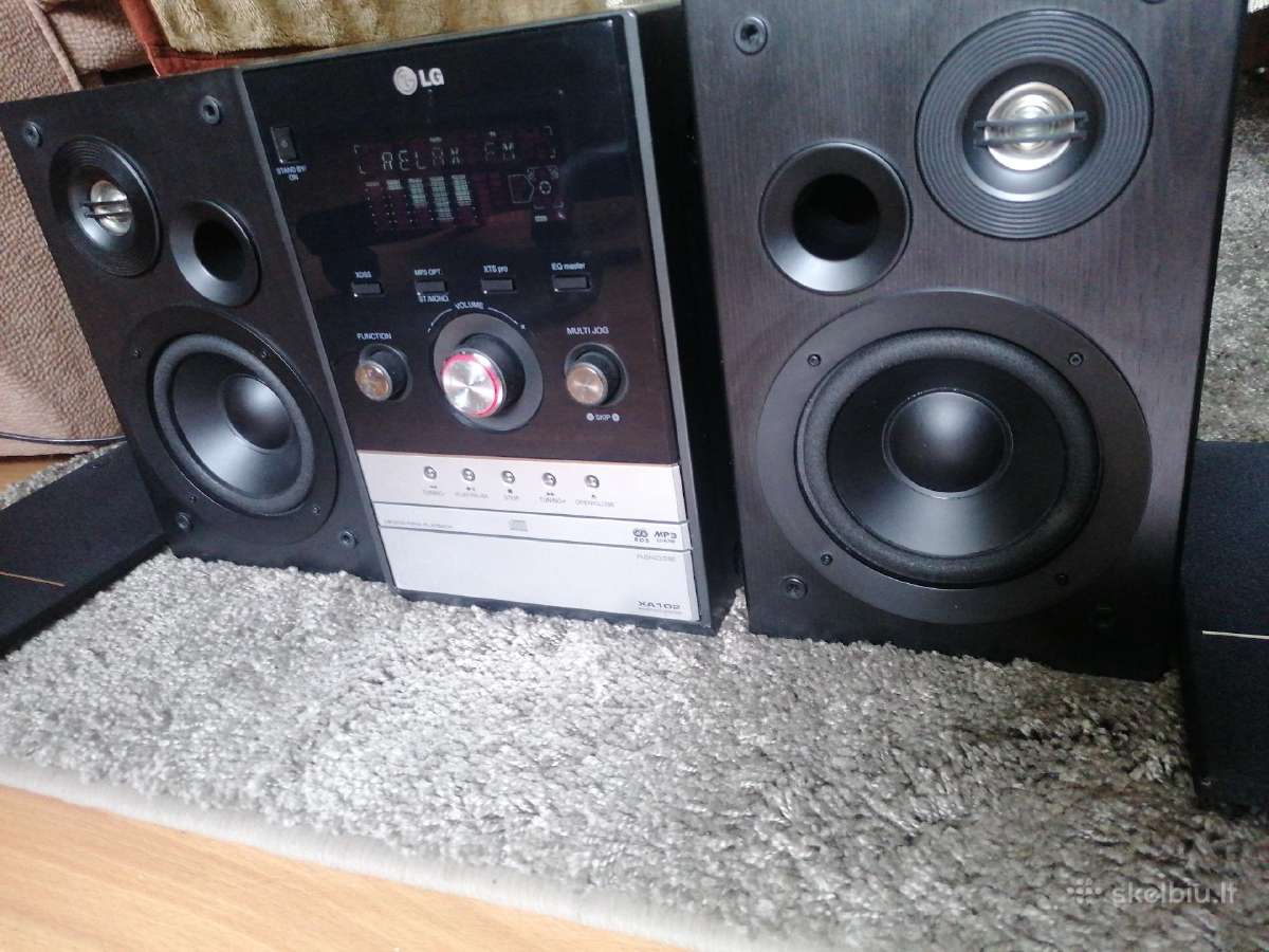 LG Xa102 Micro Hi-fi System, Muzikinis Centras. - nuotraukos Nr. 8