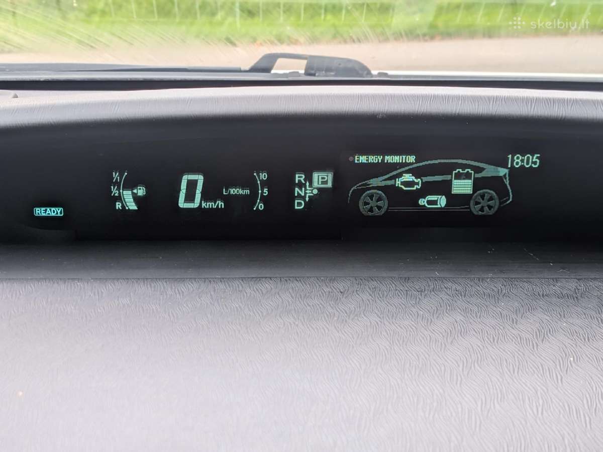 Toyota Prius, 1.8 l, Hečbekas 2010 - nuotraukos Nr. 8