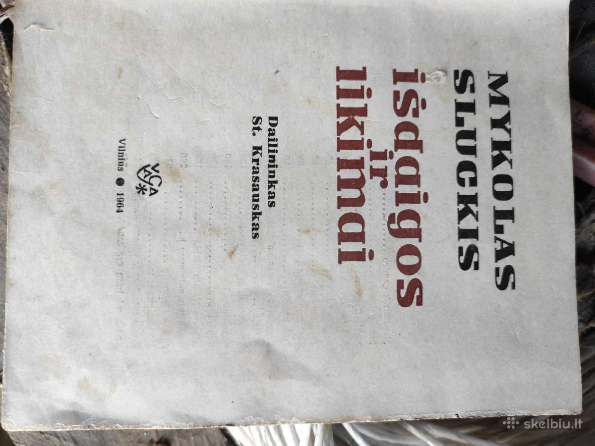 Senos knygos iš palepes nezinau ar vertingos - nuotraukos Nr. 5