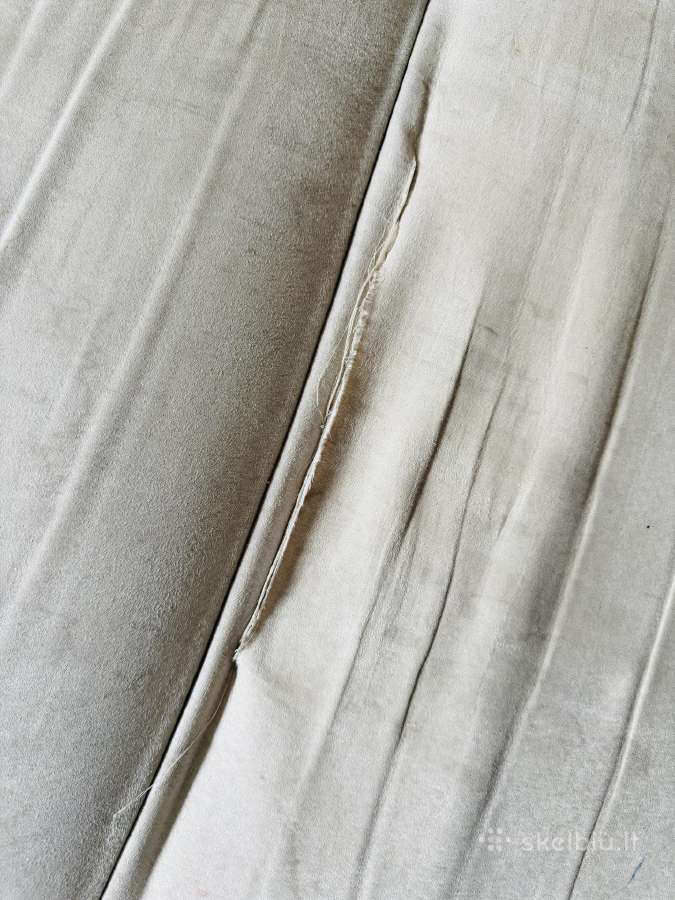 Dovanoju: Dramblio kaulo alkantaros sofa (220 cm) - nuotraukos Nr. 3