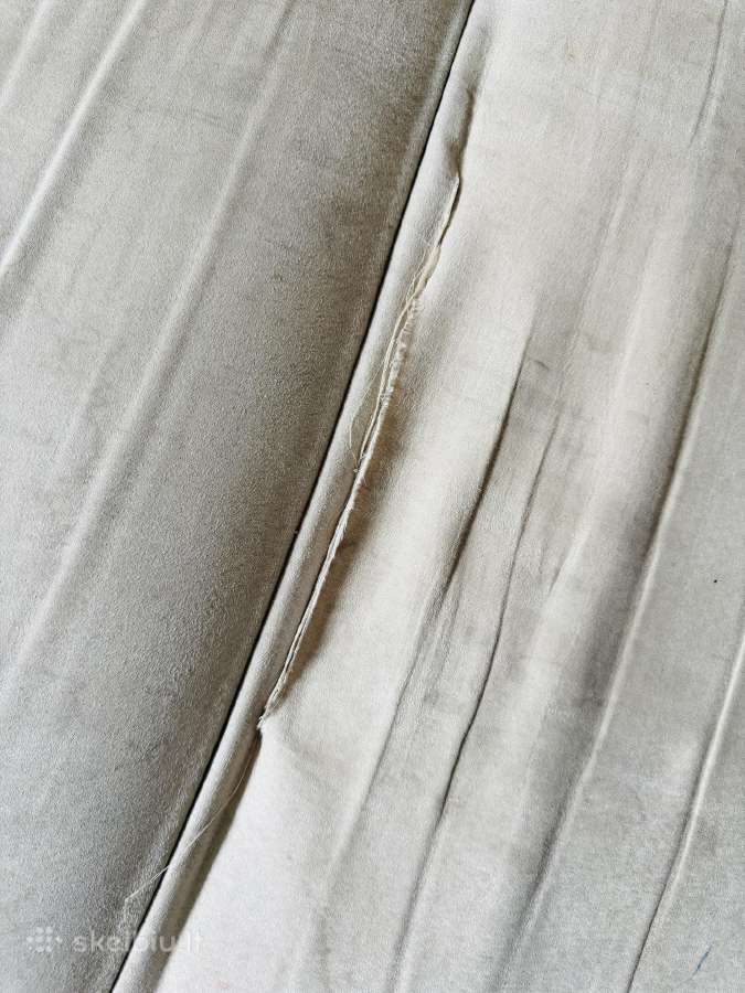 Dovanoju: Dramblio kaulo alkantaros sofa (220 cm) - nuotraukos Nr. 3