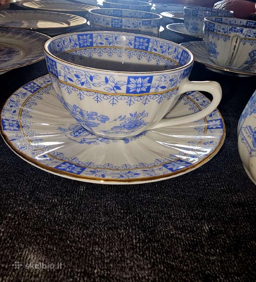 „China Blau“ Porceliano arbatos servizas, 6 dalių - nuotraukos Nr. 2