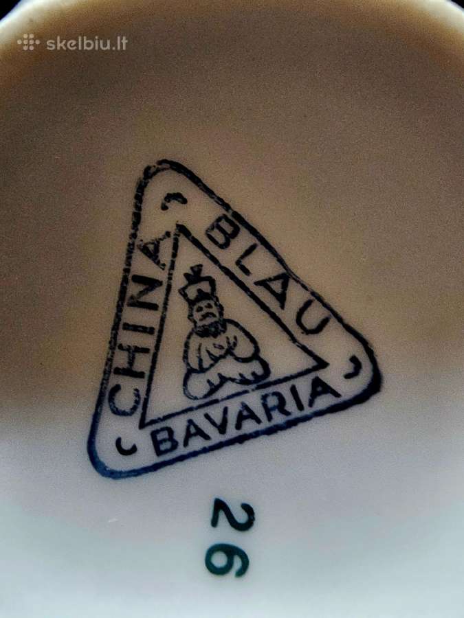 „China Blau“ Porceliano arbatos servizas, 6 dalių - nuotraukos Nr. 3