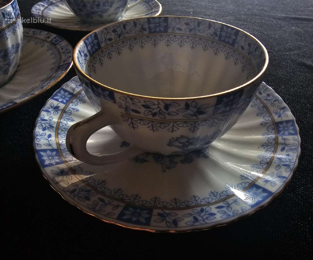 „China Blau“ Porceliano arbatos servizas, 6 dalių - nuotraukos Nr. 4