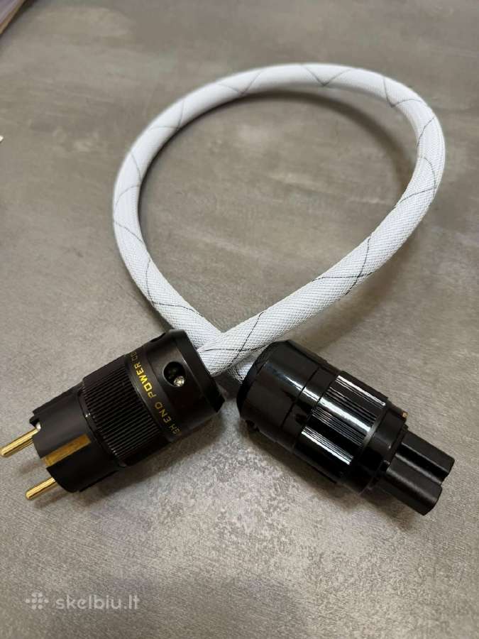Hifi Supra maitinimo kabelis, Rca nakamichi, Xlr - nuotraukos Nr. 3