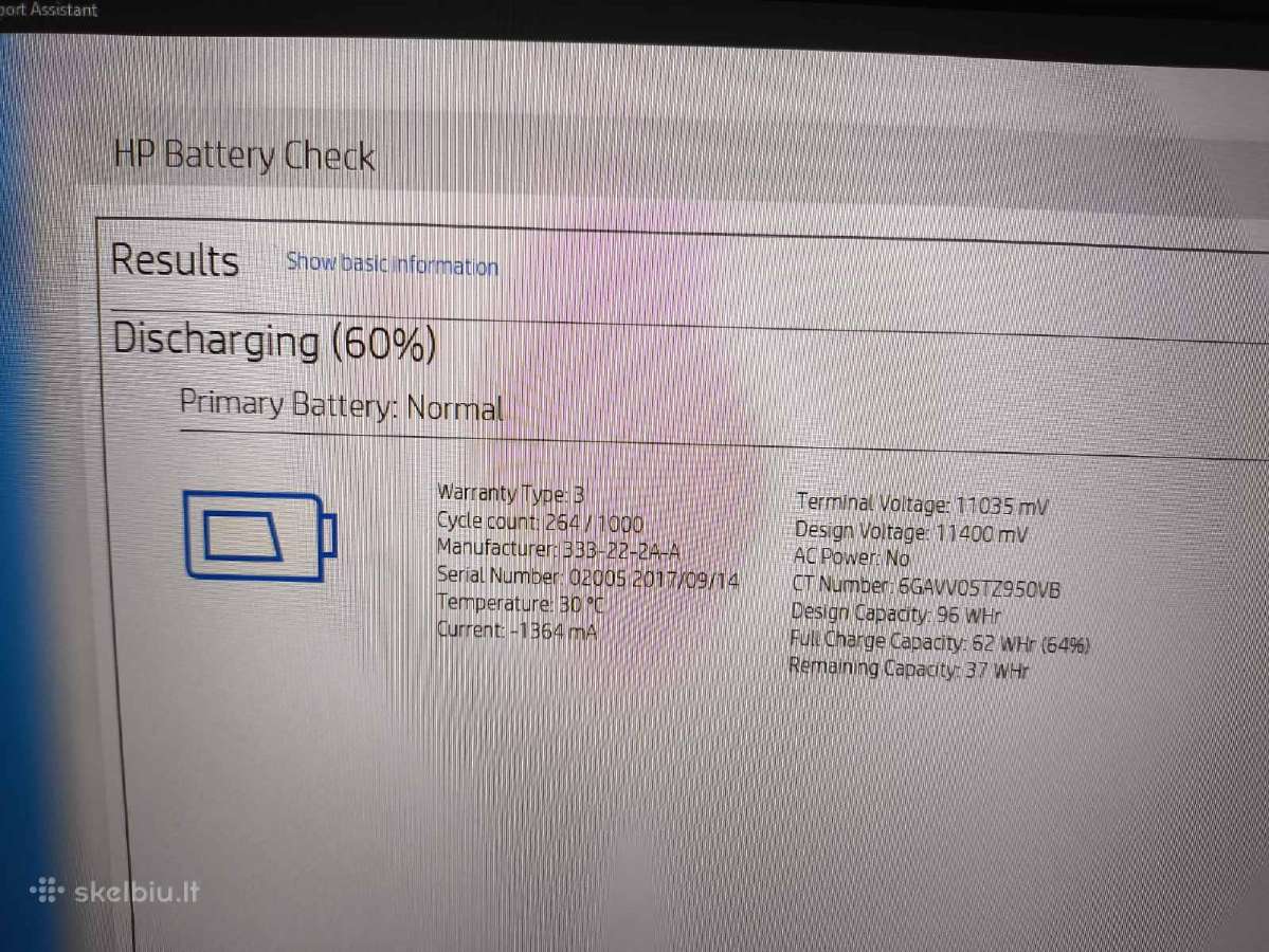 Zbook 17 i7-7820hq 20gb 512gb P3000 6gb 35% - nuotraukos Nr. 8