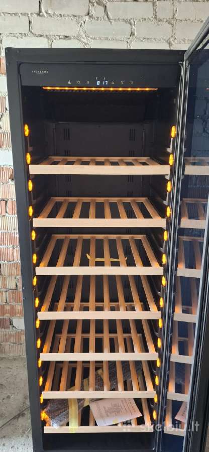 Naujas vyno šaldytuvas "Vigneron" Vd180sb - nuotraukos Nr. 2