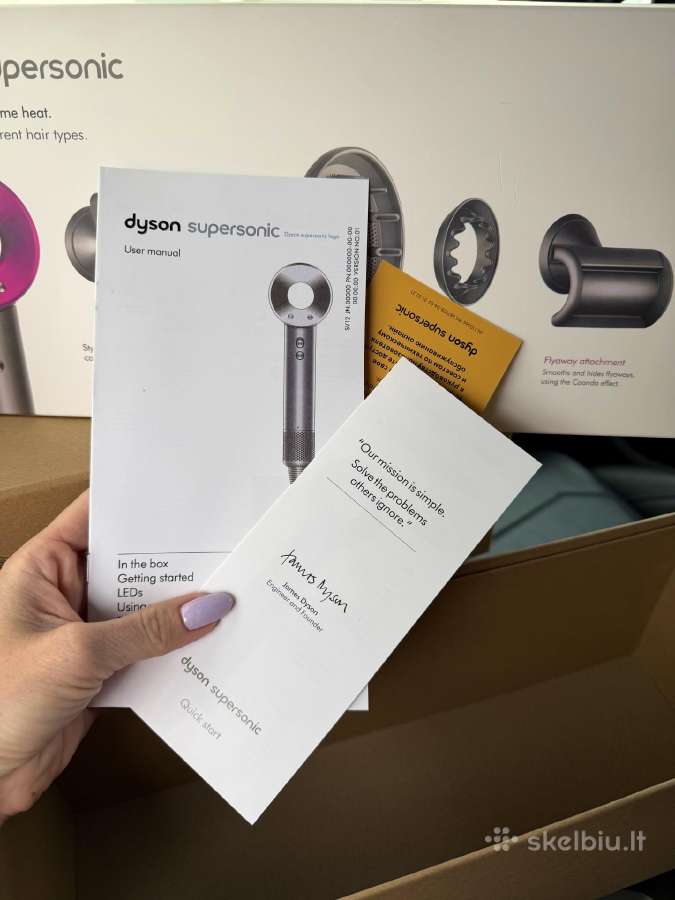 Dyson supersonic plaukų džiovintuvas - nuotraukos Nr. 4
