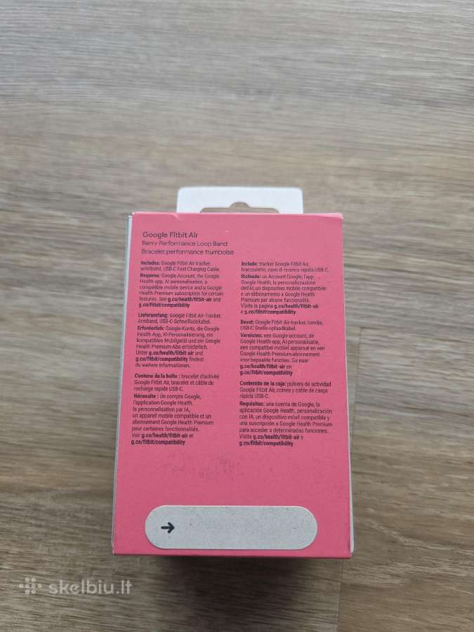 Google Fitbit Air išmanioji apyrankė - nuotraukos Nr. 4
