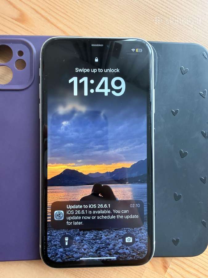 iPhone 11 baltas ; 128gb ; - nuotraukos Nr. 3