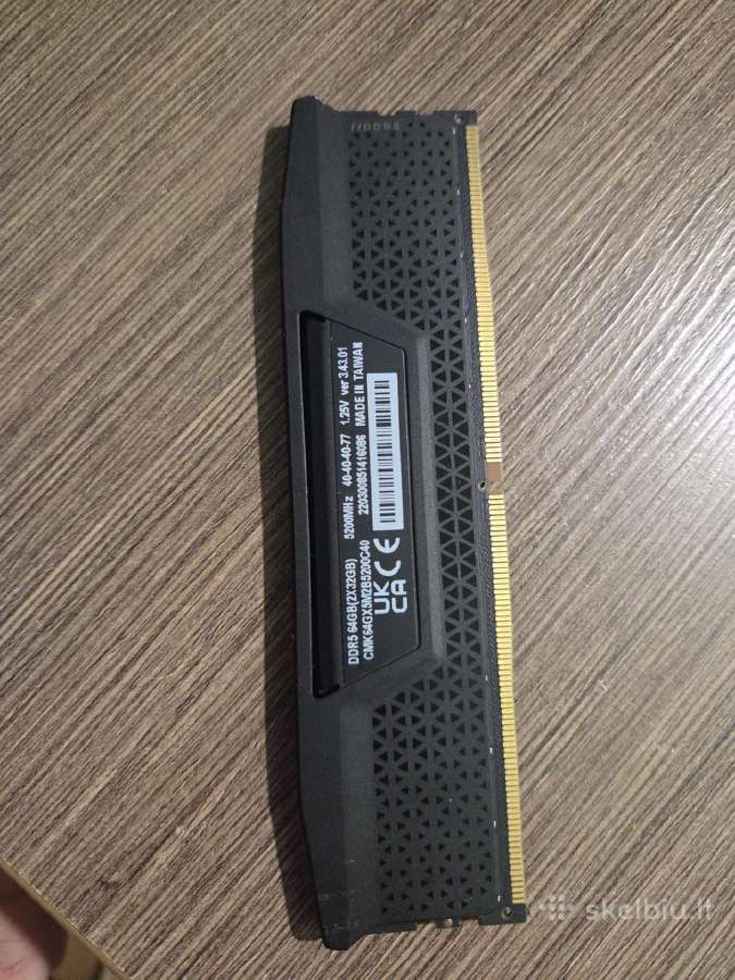 Ddr5 RAM Atmintis 32gb - nuotraukos Nr. 2
