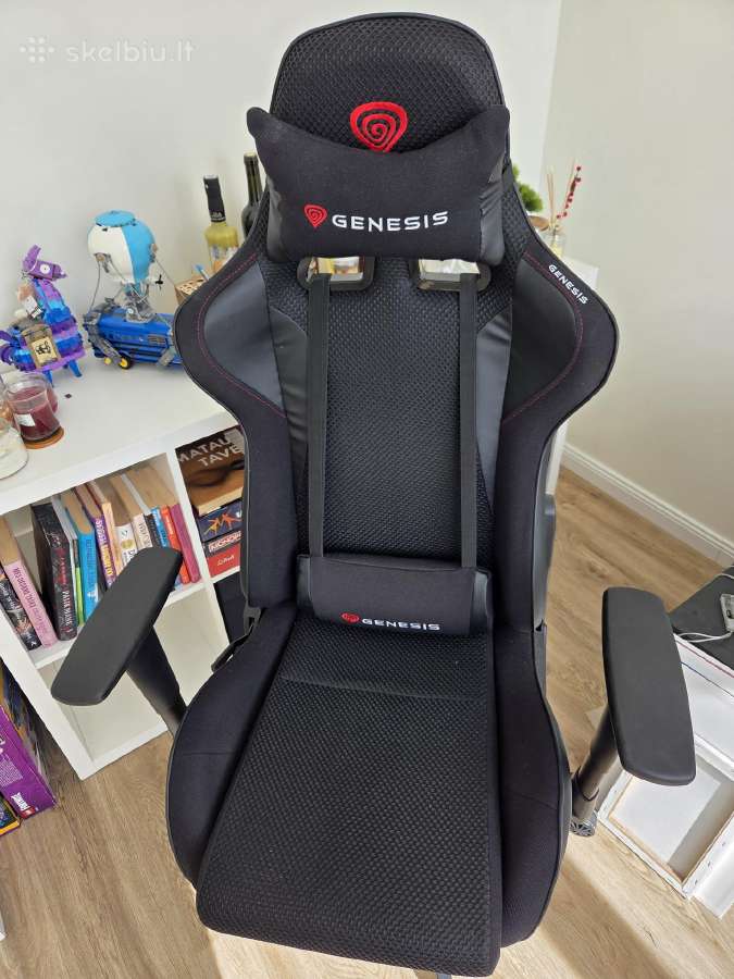 Žaidimų kėdė Genesis Gaming Nitro 440 G2 Black - nuotraukos Nr. 2