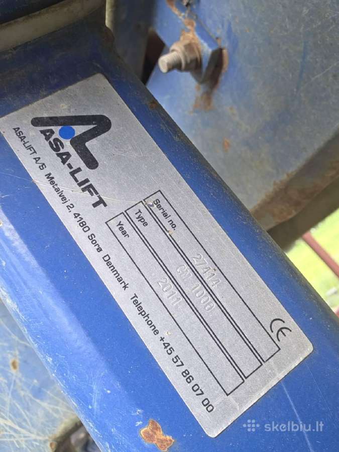 Morkų kombainas Asa-lift Cm-1000 (+antras dalimis) - nuotraukos Nr. 3