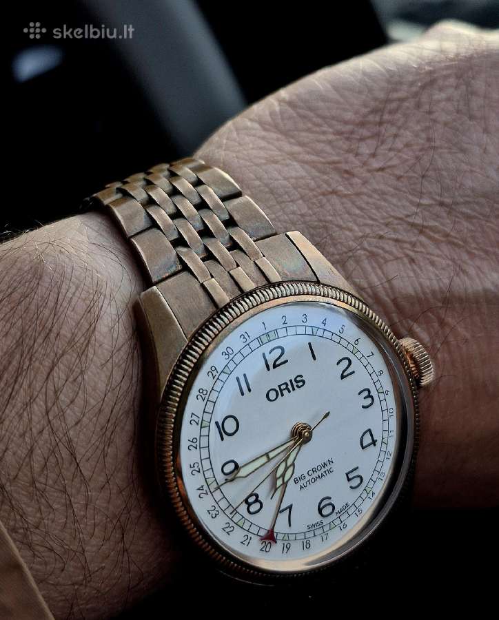 Oris Big crown pointer date father time.limited - nuotraukos Nr. 2