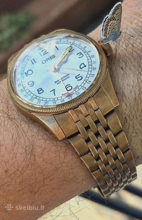 Oris Big crown pointer date father time.limited - nuotraukos Nr. 3