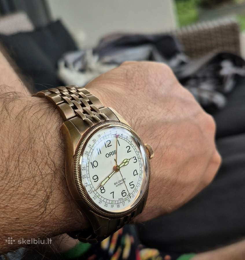 Oris Big crown pointer date father time.limited - nuotraukos Nr. 12