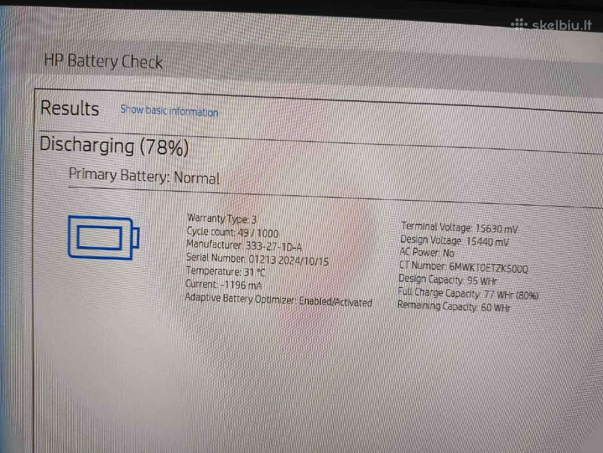 16.0 Fury G11 i7-13850hx 64 512 Rtx A5000 Ada 16 - nuotraukos Nr. 7
