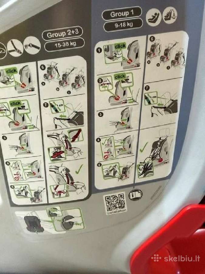 Automobilio kėdutė - nuotraukos Nr. 5