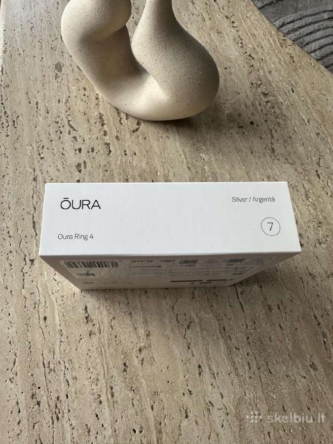 Oura Ring 4 Silver, 7 dydis - nuotraukos Nr. 2