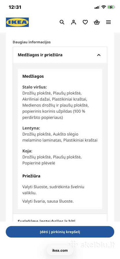 Stalai. Kaina uz abu - nuotraukos Nr. 3