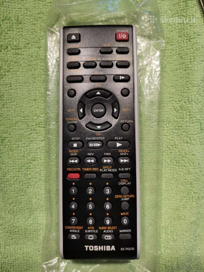 TV/vcr/dvd pultelis Originalus Toshiba Se-r0235 - nuotraukos Nr. 3