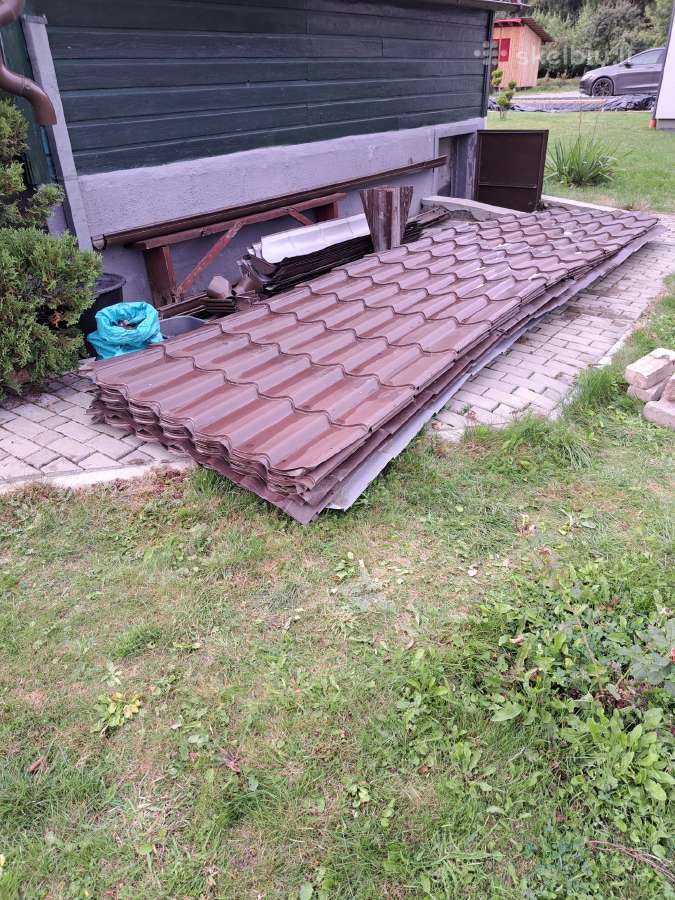 Naudota skardinė stogo danga - nuotraukos Nr. 2
