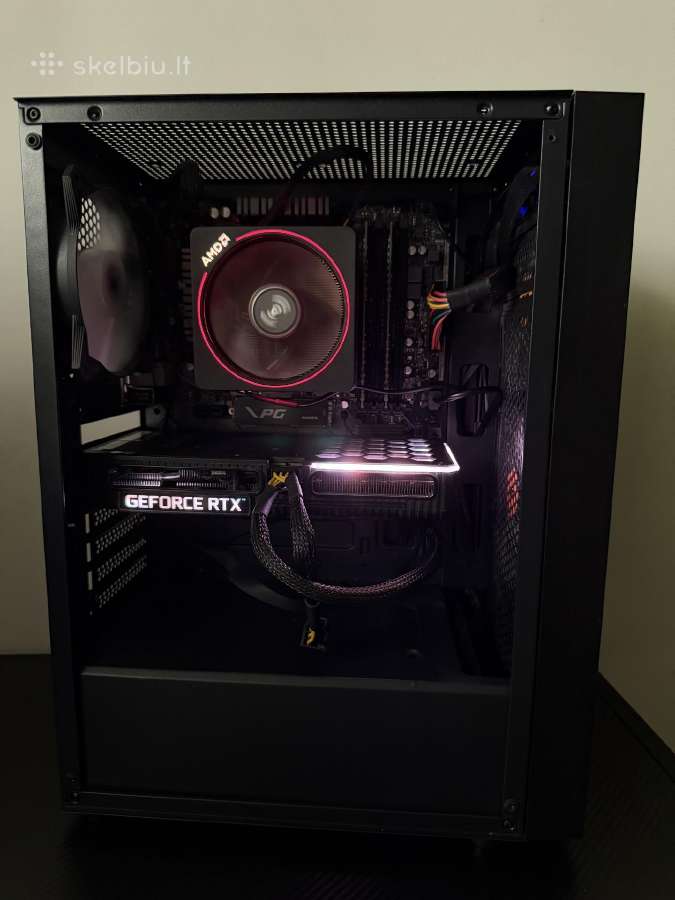 Ryzen 7 2700x, 3060 ti, 32gb ddr4 - nuotraukos Nr. 3
