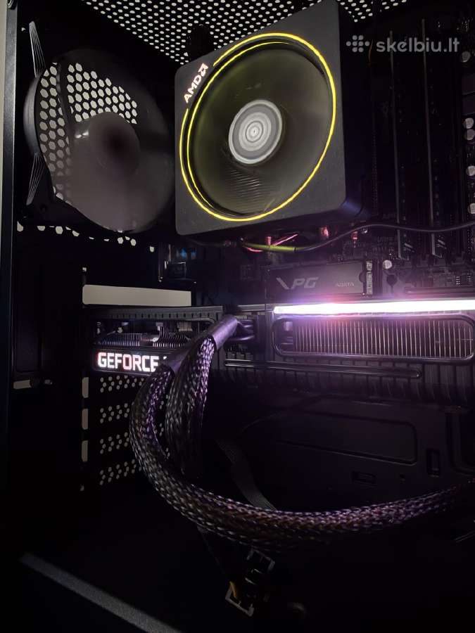 Ryzen 7 2700x, 3060 ti, 32gb ddr4 - nuotraukos Nr. 4