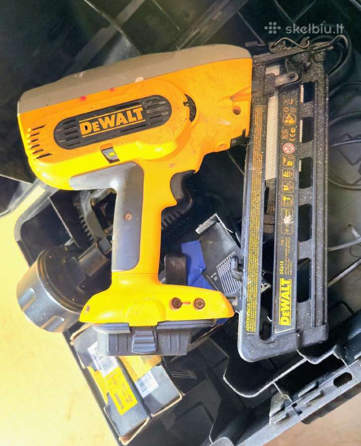 Dewalt Dc618 + adapteris + vinys - nuotraukos Nr. 2