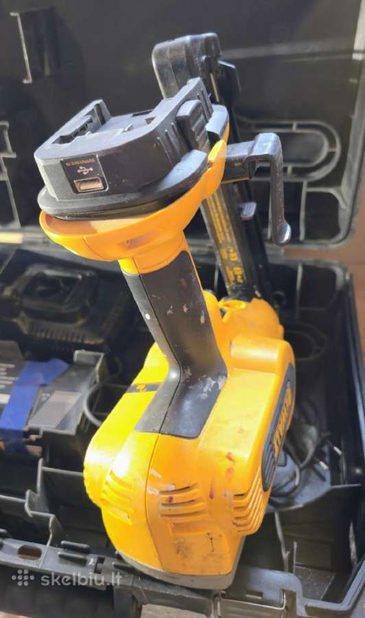 Dewalt Dc618 + adapteris + vinys - nuotraukos Nr. 3