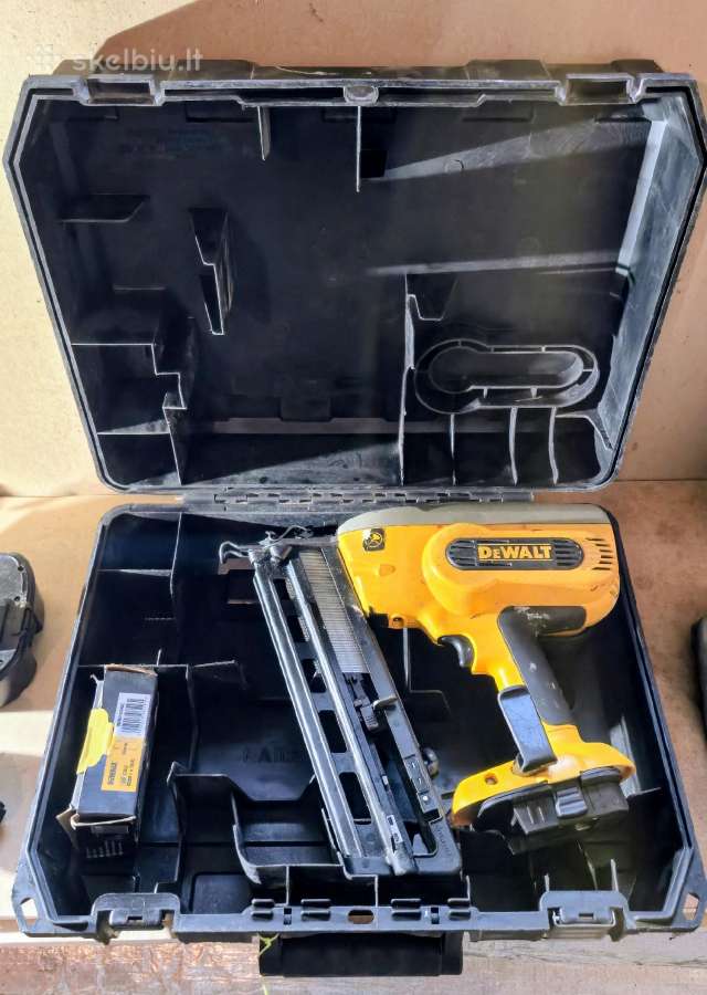 Dewalt Dc618 + adapteris + vinys - nuotraukos Nr. 4