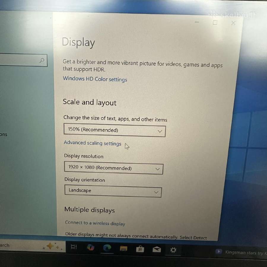Lenovo Thinkpad T14s Gen2 I5 16gb 256ssd 14 Fhd - nuotraukos Nr. 11