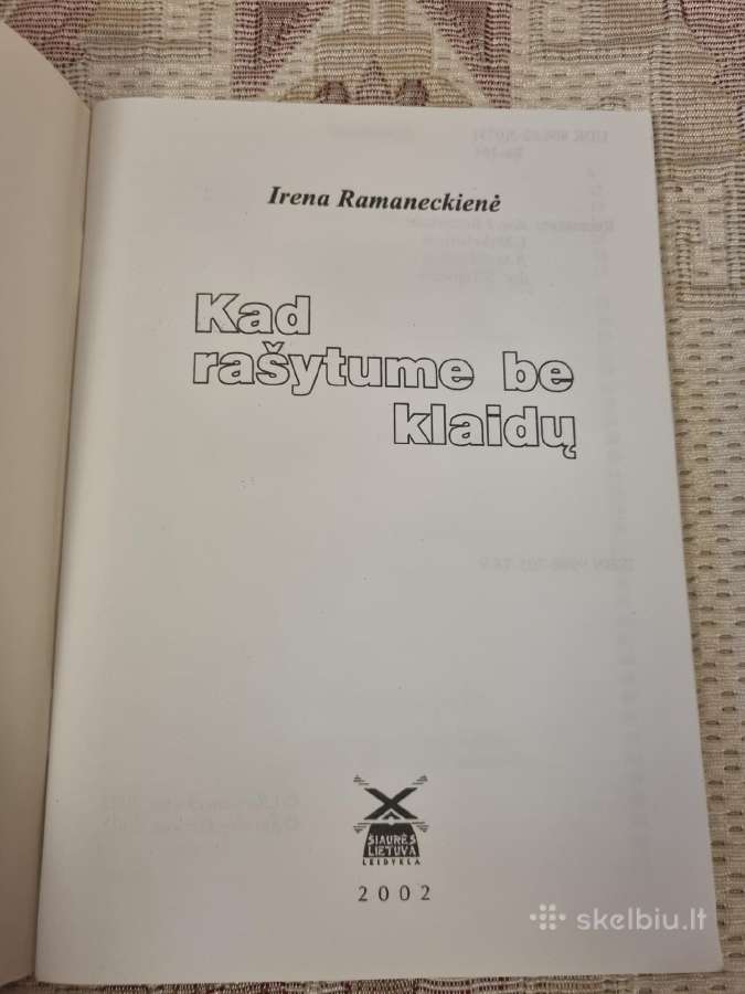 Kad rašytume be klaidų - nuotraukos Nr. 3