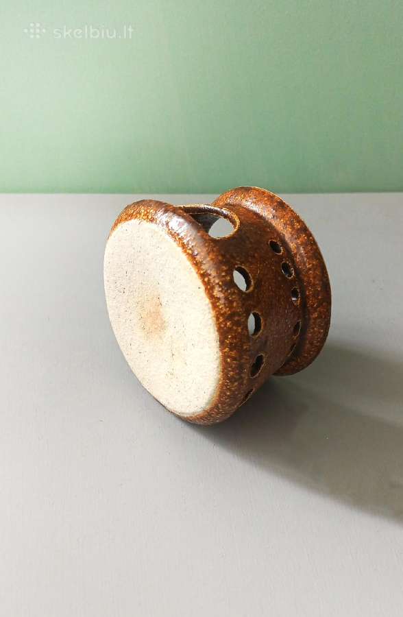 Keraminė žvakidė, aukštis 6cm - nuotraukos Nr. 5