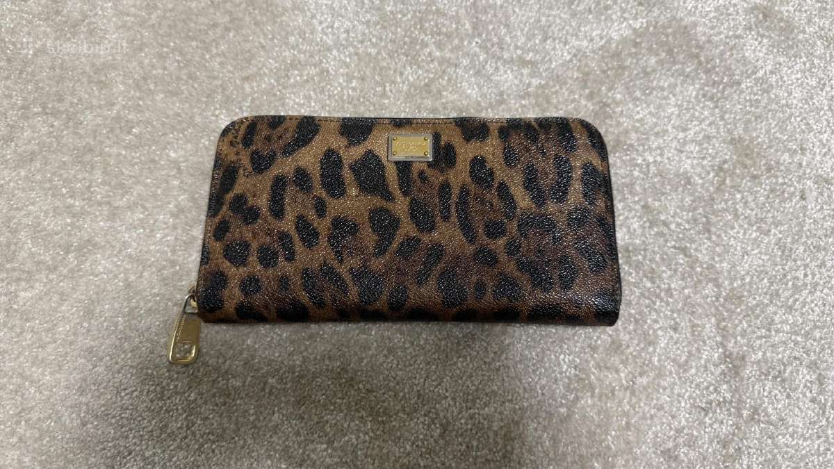 Dolce & Gabbana originali piniginė – leopardinė - nuotraukos Nr. 2