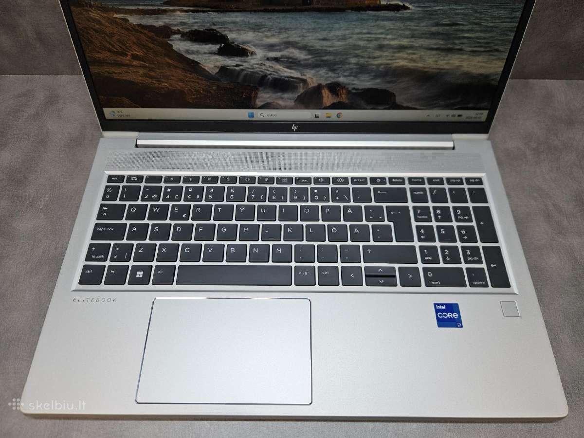 Hp Elitebook/i7-1255u/32ram/1tb SSD/15.6" Fhd Ips - nuotraukos Nr. 2
