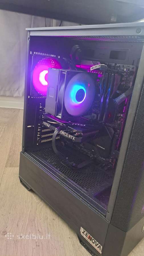 Ryzen 5 7600x Rtx / 4060 Ti 16gb / 16gb Ddr5 / 1tb - nuotraukos Nr. 3