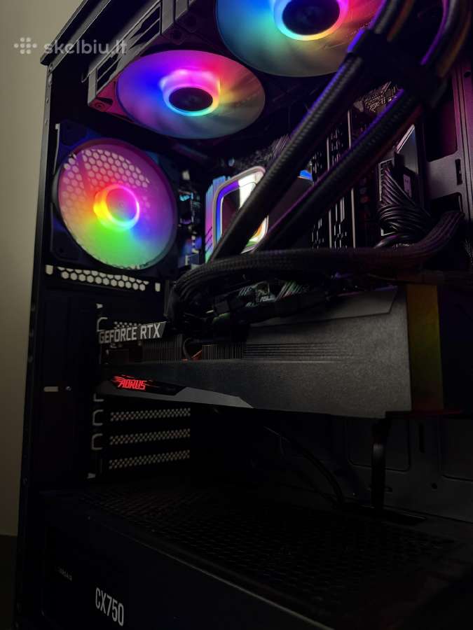 Ryzen 5 5500, 3060 ti, 32gb ddr4 - nuotraukos Nr. 3