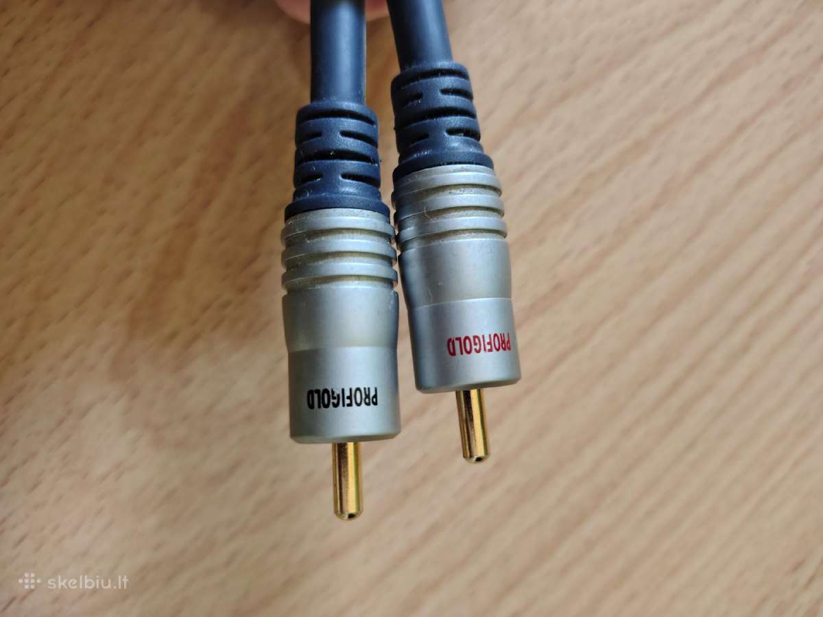 Rca garso kabelis,profigold 2xrca,ultraflex - nuotraukos Nr. 3
