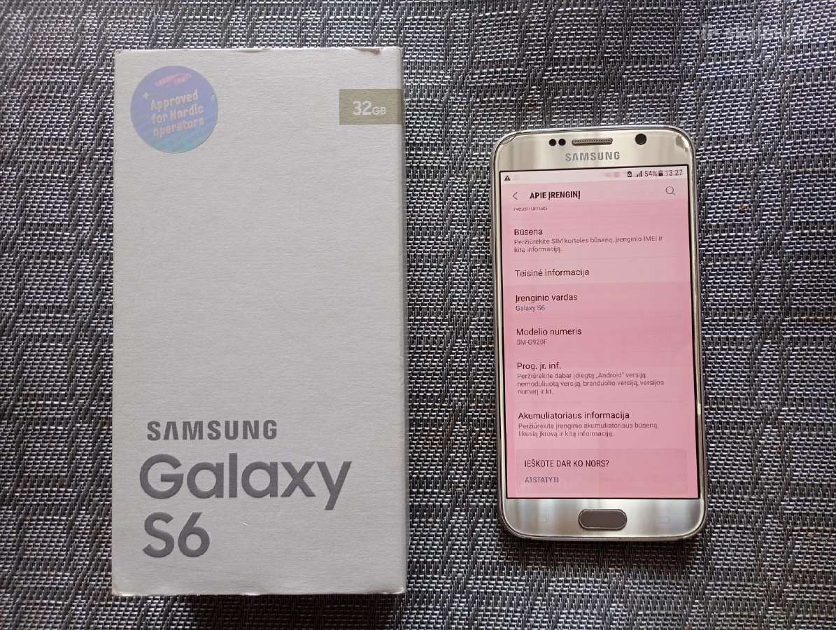 Samsung s6 - nuotraukos Nr. 6