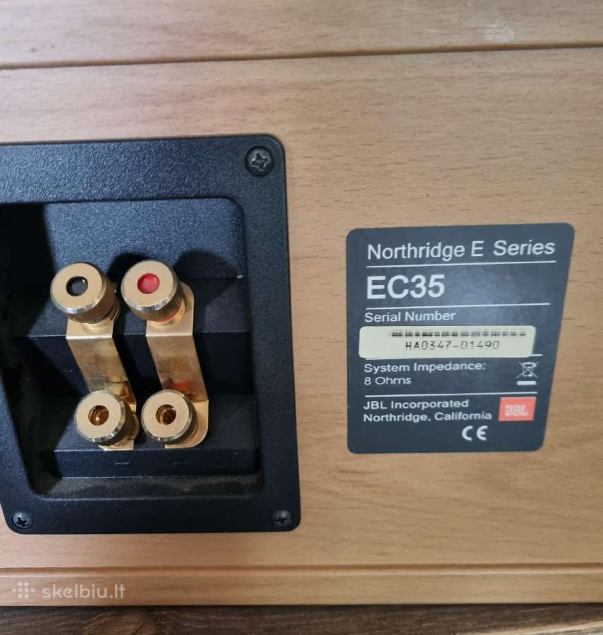 Jbl Ec35 centrinė kolonėlė – Northridge E Series - nuotraukos Nr. 4