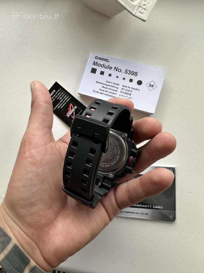 Casio G-shock Ga-400-1bdr vyriškas laikrodis - nuotraukos Nr. 4