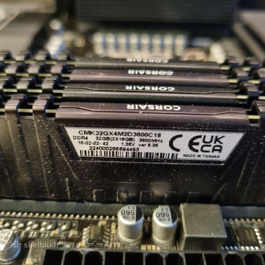 Gigabyte Z590 Ud Ac (Rev. 1.x) - nuotraukos Nr. 5
