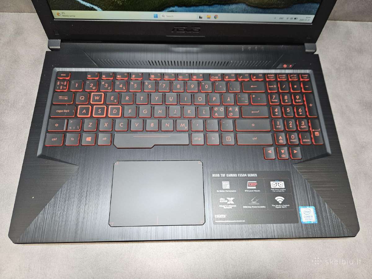 Tuf Gaming/i5-8300h/8r/500 SSD/gtx 1050/15.6" Fhd - nuotraukos Nr. 2