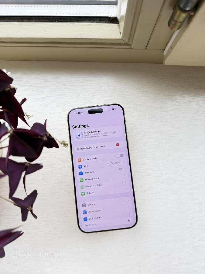 Apple iPhone 16 pro Max 256gb 100% battery health - nuotraukos Nr. 9
