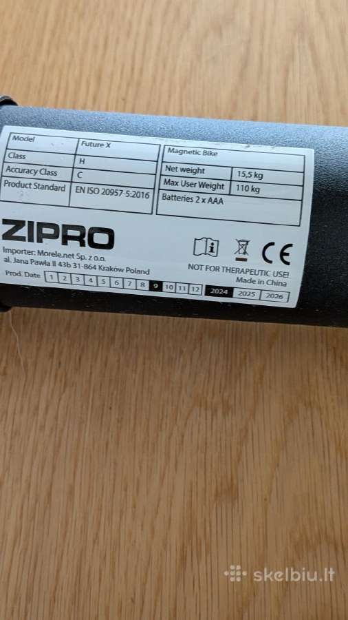 Dviratis treniruoklis Zipro Future X - nuotraukos Nr. 6
